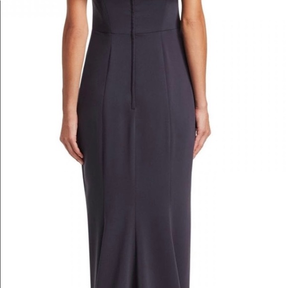 Catherine Regehr size 8 charcoal gown - Picture 2 of 5